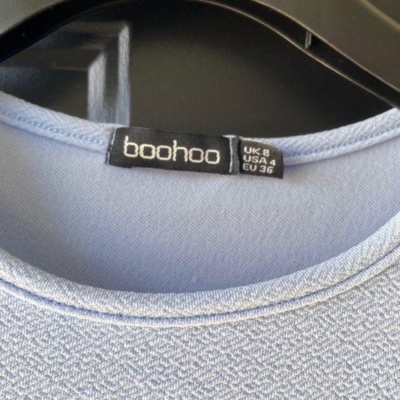Boohoo Blue Dress Women’s | Size 4 - Picture 6 of 6